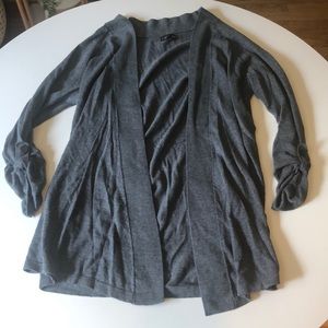 Express gray cardigan